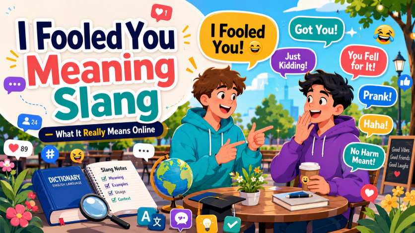 I Fooled You
