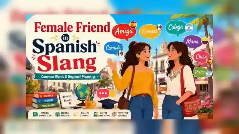 female friend in spanish slang