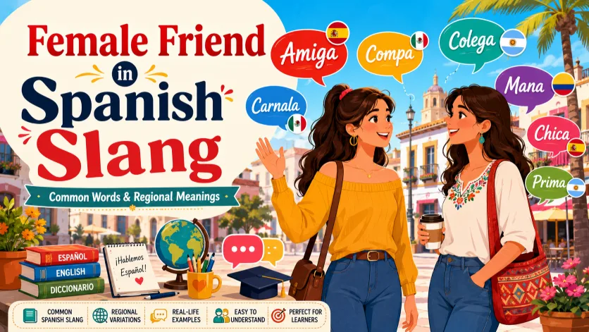 Female Friend in Spanish Slang