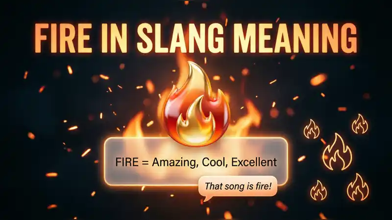 Fire in Slang Meaning