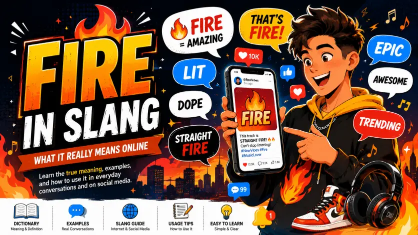 fire in slang