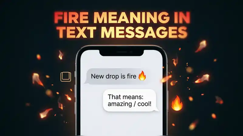 Fire Meaning in Text Messages