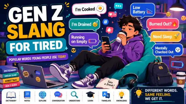 Gen Z Slang for Tired