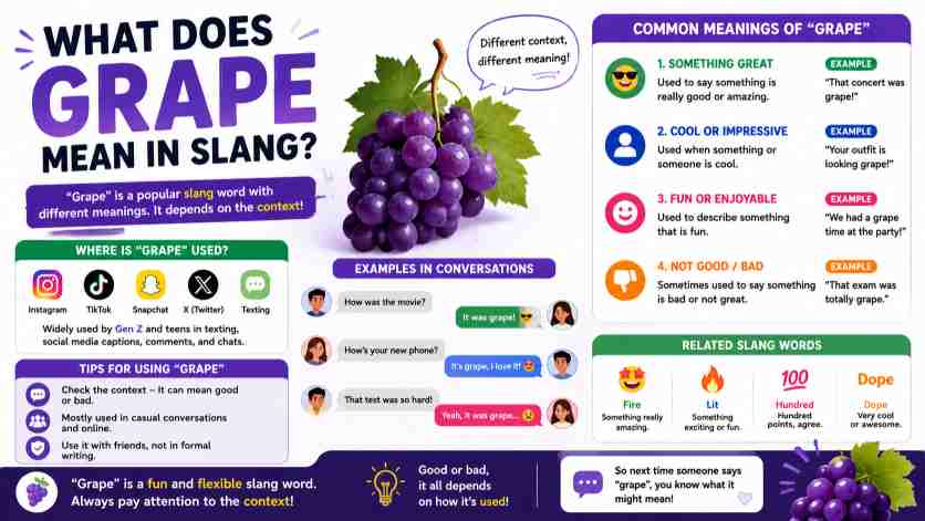 Grape Slang
