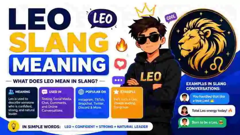 Leo Slang Meaning