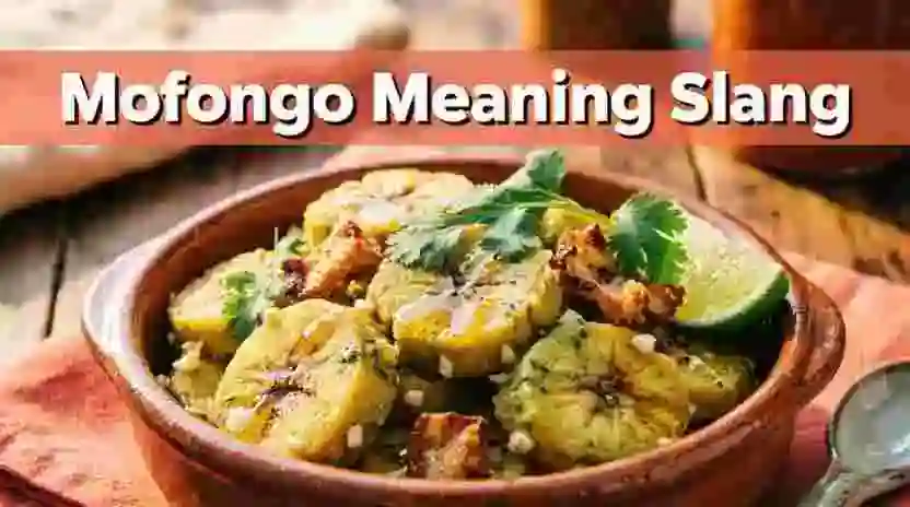 Mofongo meaning slang