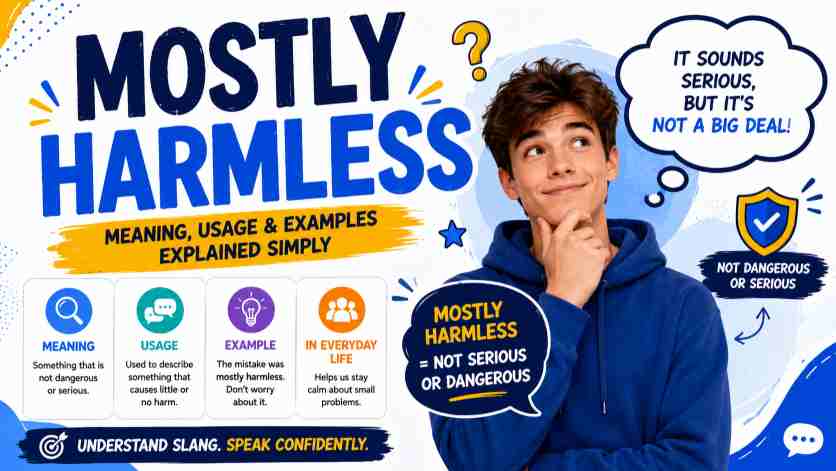 Mostly harmless