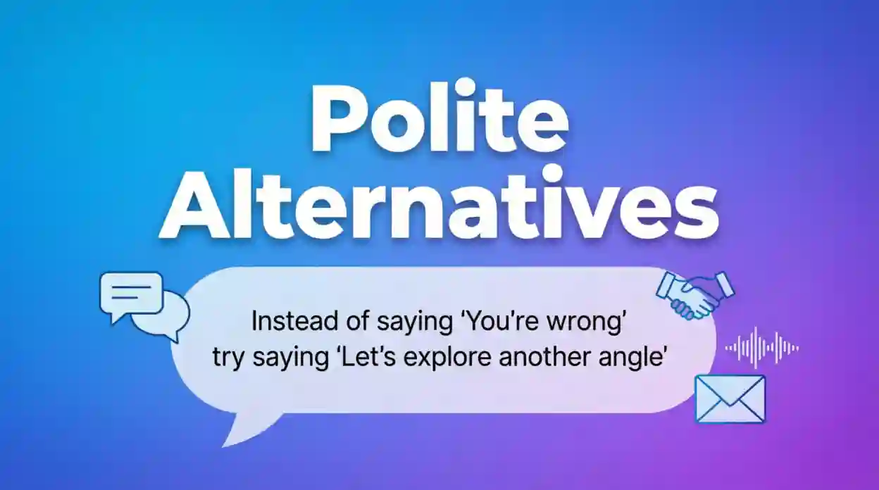 Polite Alternatives