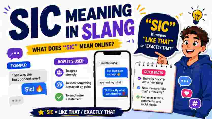 sic meaning slang