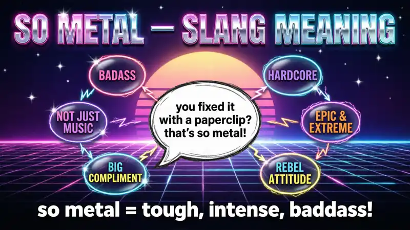  So Metal Meaning in Slang