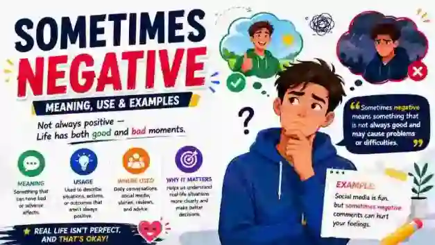 Sometimes negative