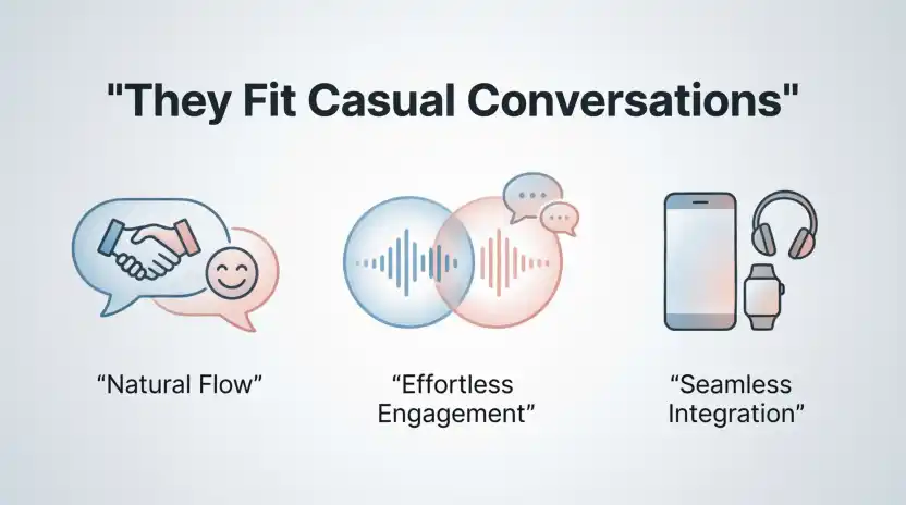 They Fit Casual Conversations