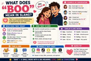 What Does "Boo" Mean in Slang