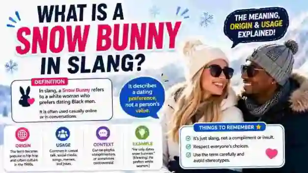 what is a snow bunny in slang