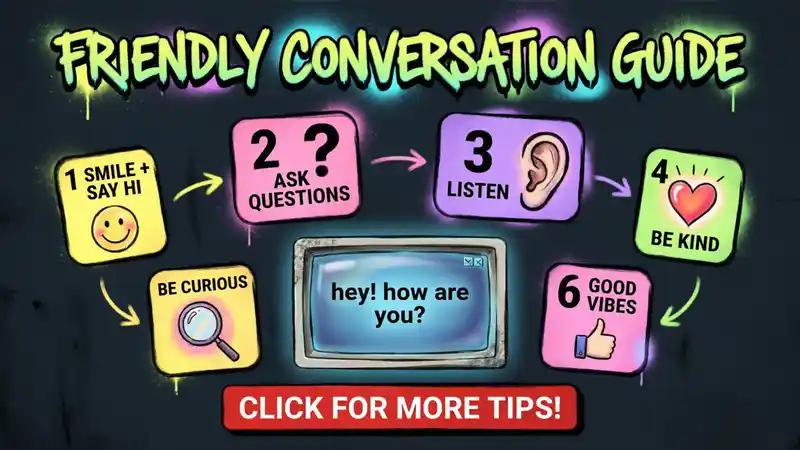 Creates Friendly Conversations