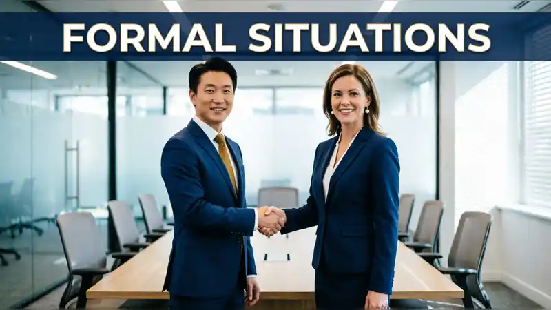 Formal Situations