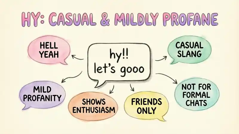 HY Is Casual and Mildly Profane