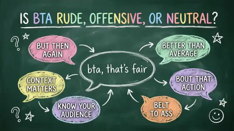 Is BTA Rude, Offensive, or Neutral