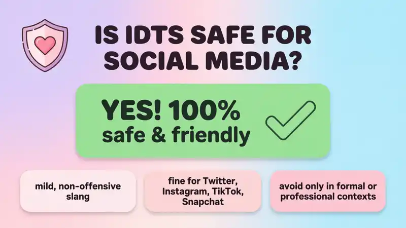 Is IDTS Safe for Social Media?
