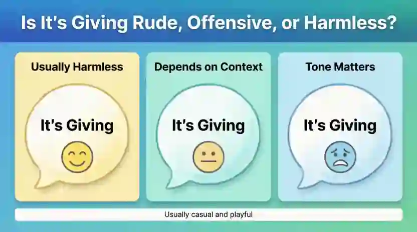 Is It’s Giving Rude, Offensive, or Harmless?