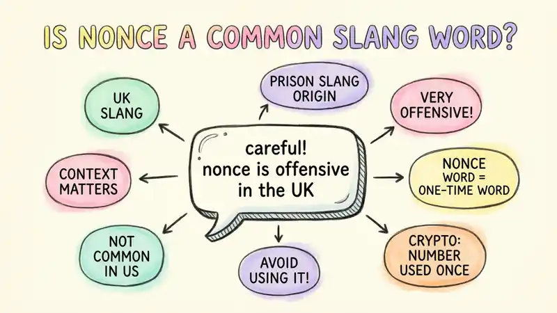 Is Nonce a Common Slang Word