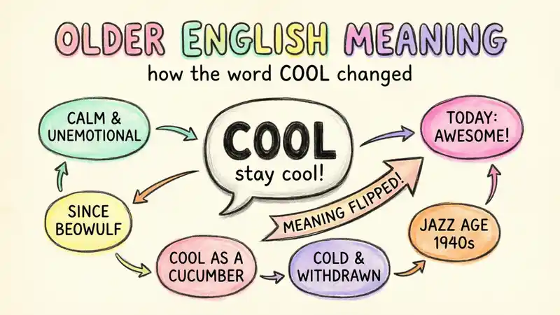 .Older English Meaning