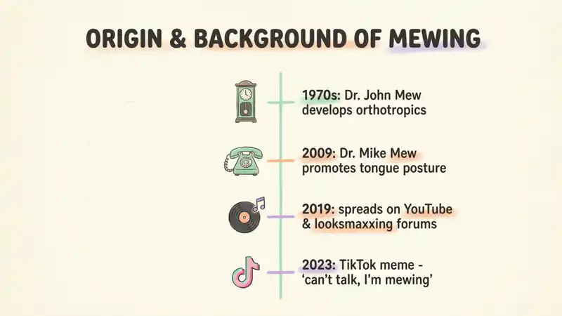 Origin and Background of Mewing