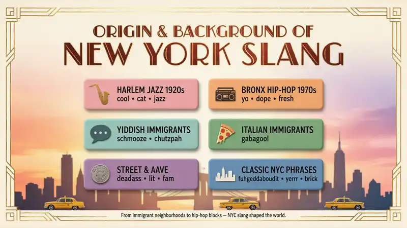 Origin and Background of New York Slang