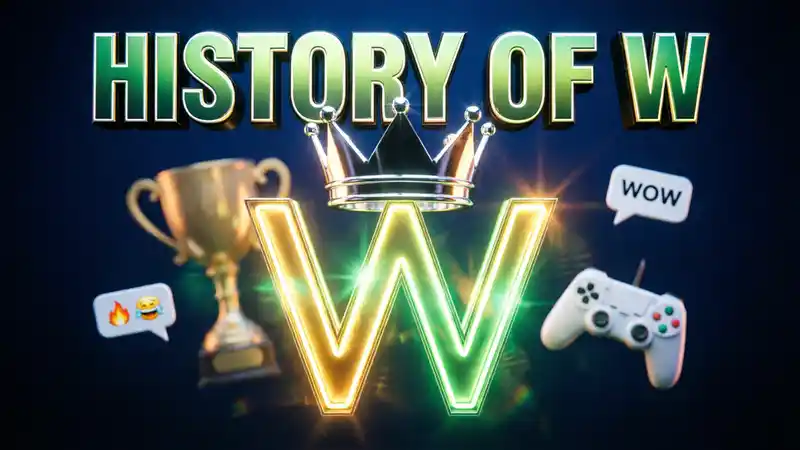 Origin and History of W Slang
