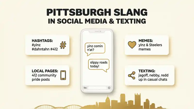 Pittsburgh Slang in Social Media and Texting