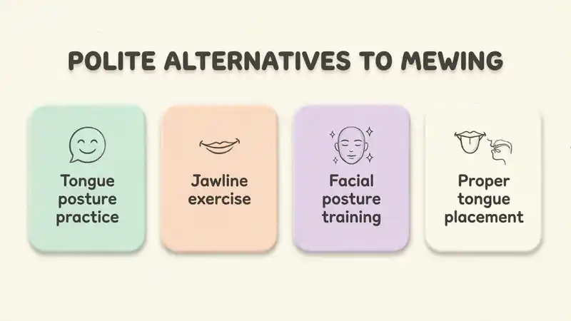 Polite Alternatives to Mewing