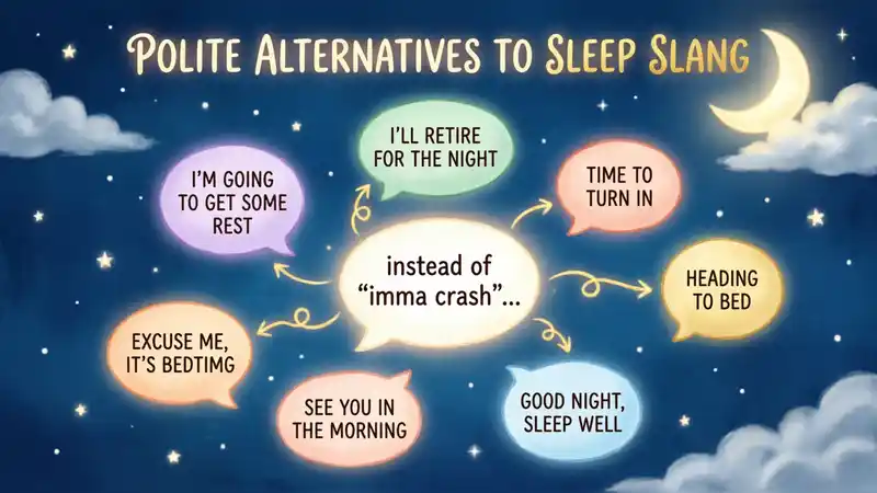 Polite Alternatives to Sleep Slang