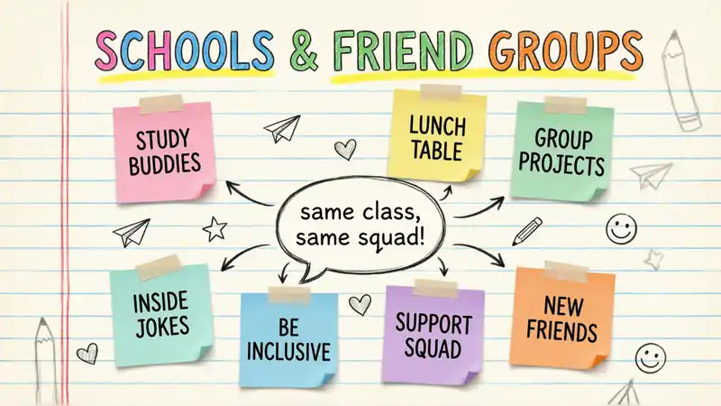 Schools and Friend Groups
