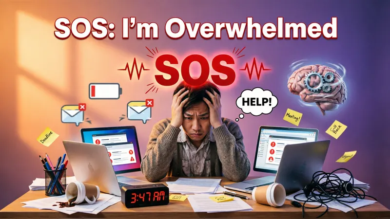 SOS as "I'm Overwhelmed"