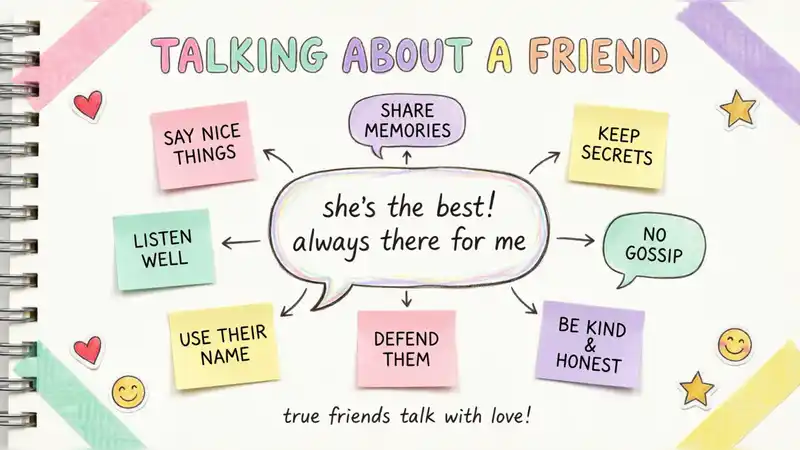 Talking About a Friend