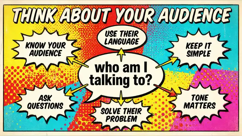 Think about your audience