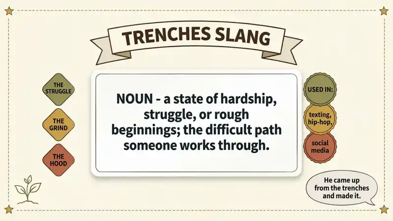 trenches slang