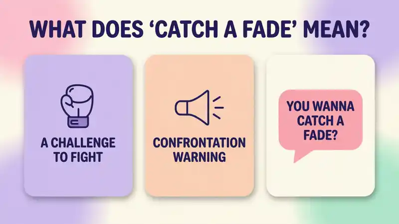 What Does “Catch a Fade” Mean?