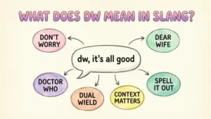 What Does DW Mean in Slang