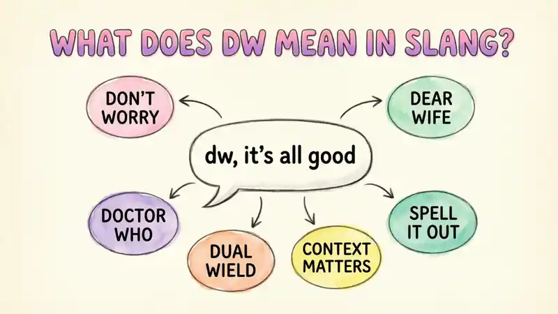What Does DW Mean in Slang
