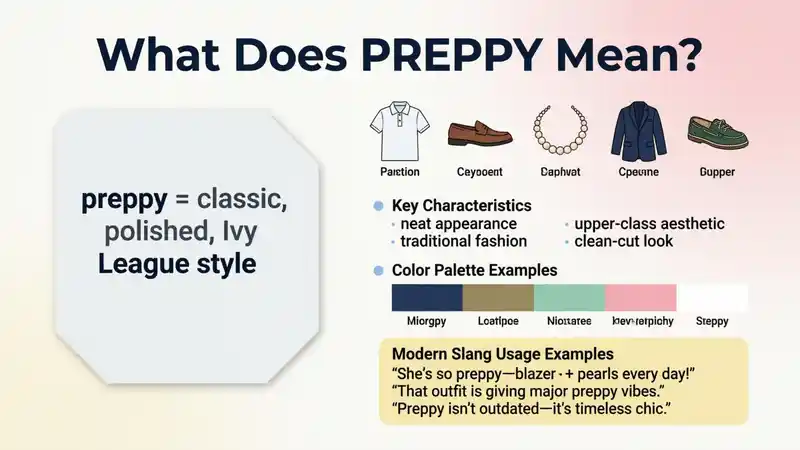 What Does Preppy Mean in Slang