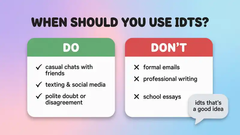 When Should You Use IDTS?