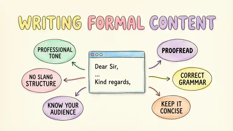 Writing Formal Content