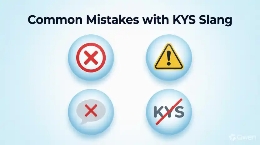 Common Mistakes with KYS Slang