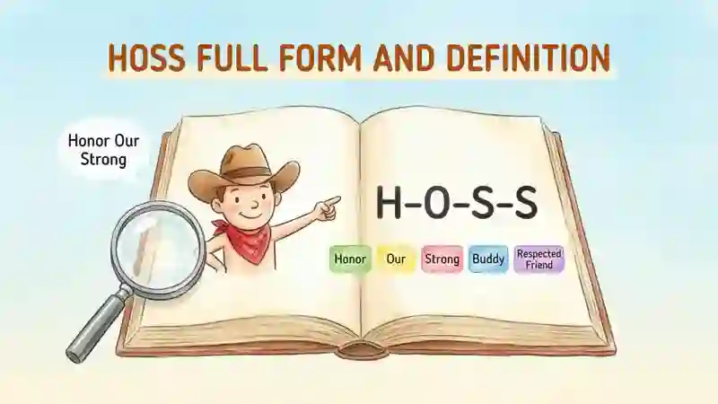 Hoss Full Form and Definition