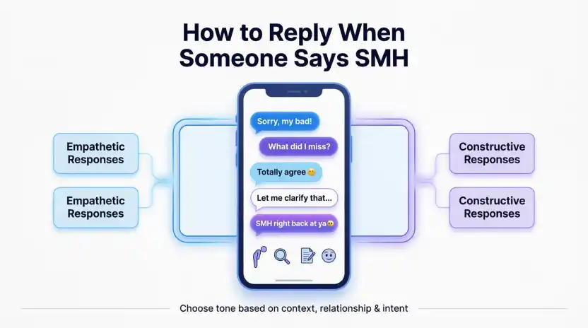 How to Reply When Someone Says “SMH”