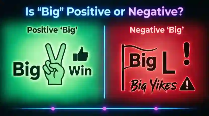 Is Big Positive or Negative?