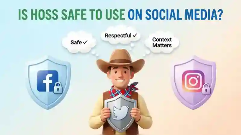 Is Hoss Safe to Use on Social Media?