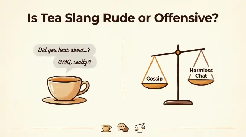 Is Tea Slang Rude or Offensive?