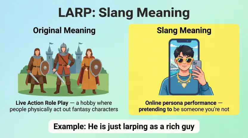 LARP Meaning Slang